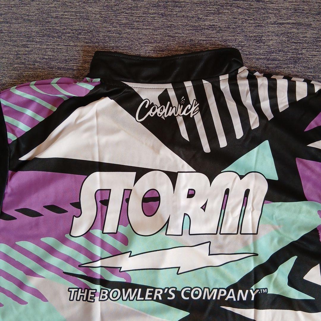 ✨新品✨ボウリングウェア　【2XL】　ストーム　パープル　USA製　大きめ