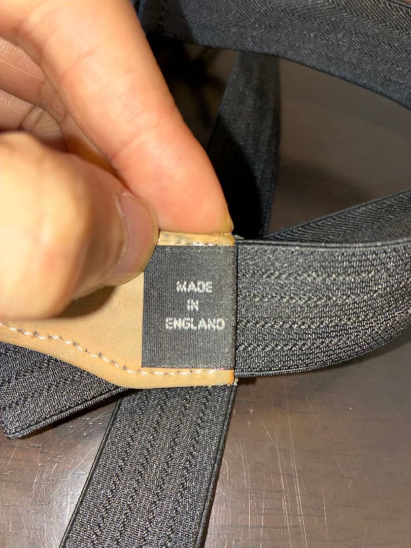 【BEAMS F】 THURSTON / サスペンダー