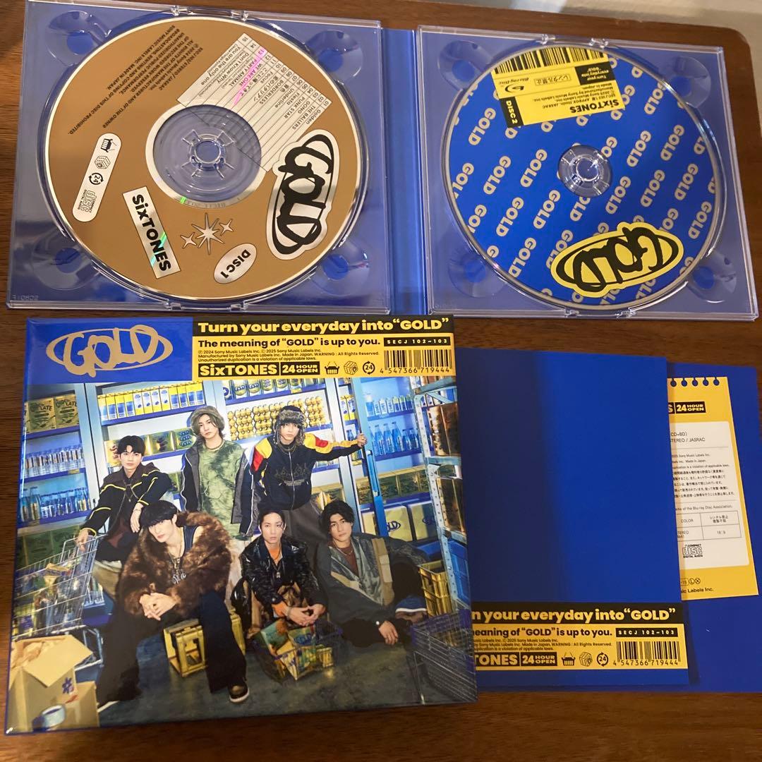 SixTONES アルバムシングルBlu-ray、初回特典などおまけ付