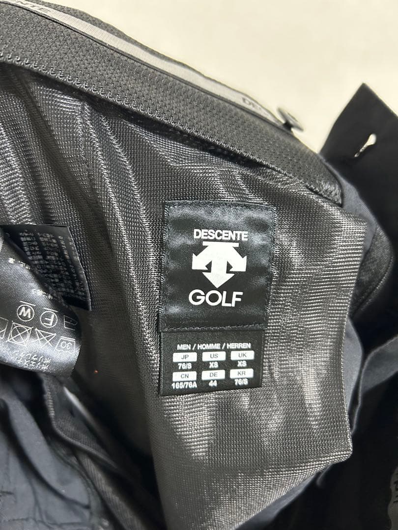 美品⭐️デサントゴルフPTZEROパンツ黒S キャロウェイナイキラボオルテライン