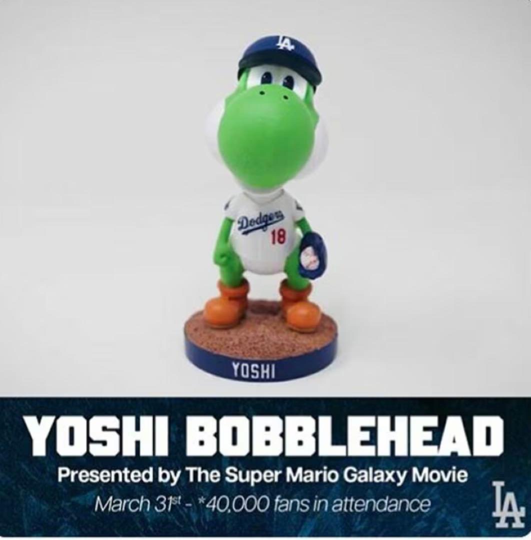【残1コ】山本由伸 ヨッシー ボブルヘッド　おまけ付き！