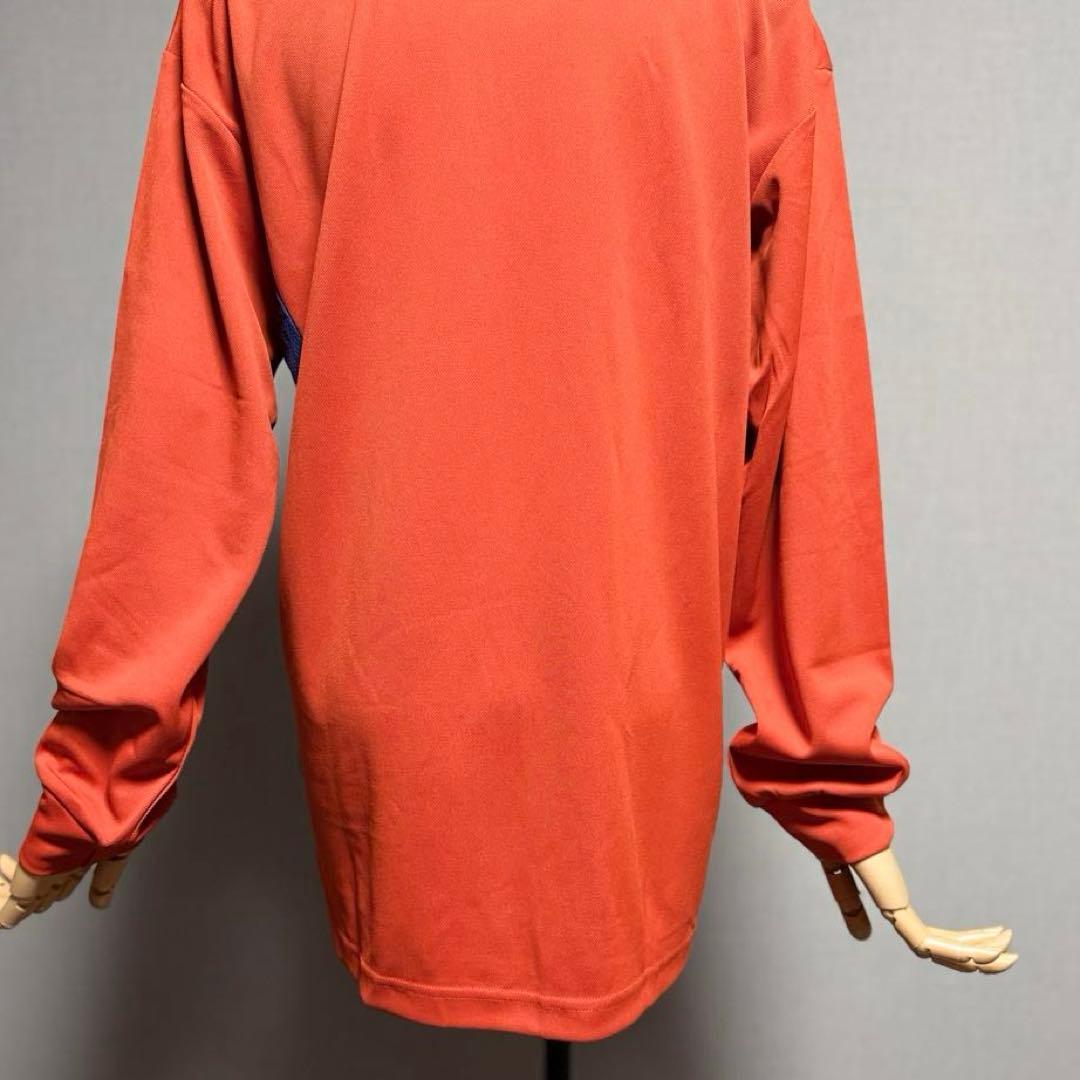 極美品 ルコック ゴルフ ハーフジップ M オレンジ メンズ 長袖　春夏