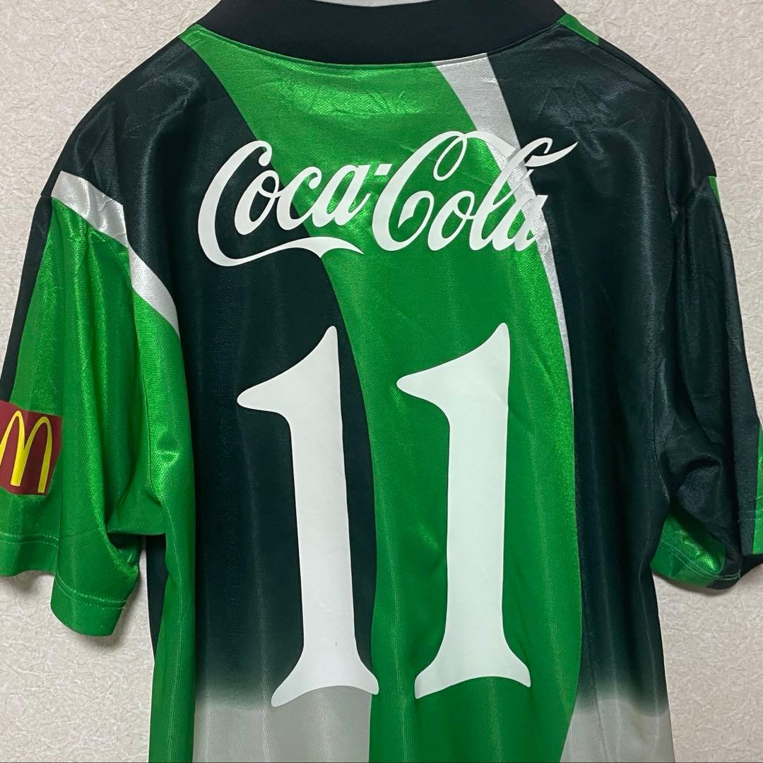 【正規品】95年 ヴェルディ川崎 カズ 11 コシノジュンコ期 Mizuno L