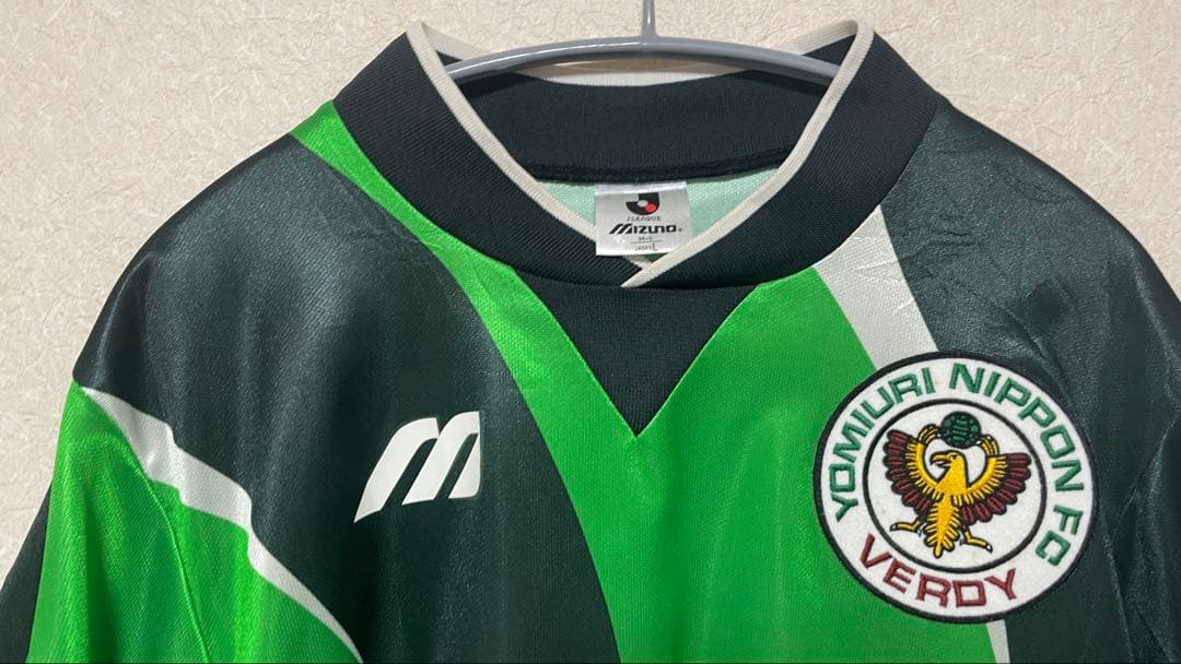 【正規品】95年 ヴェルディ川崎 カズ 11 コシノジュンコ期 Mizuno L