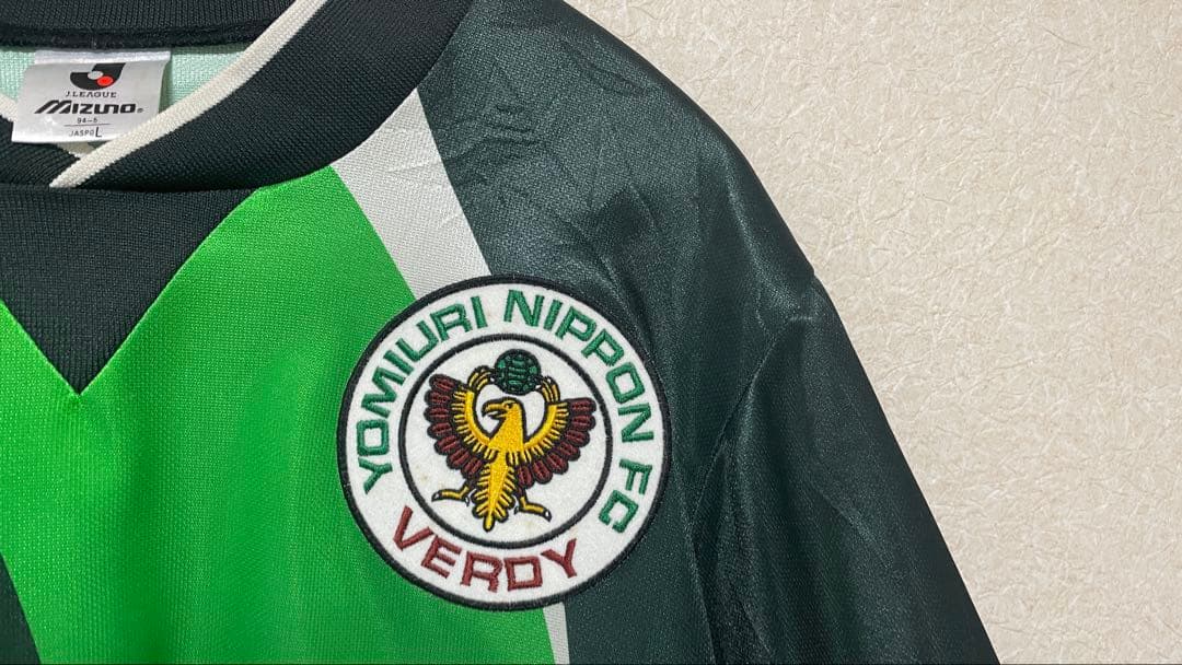 【正規品】95年 ヴェルディ川崎 カズ 11 コシノジュンコ期 Mizuno L