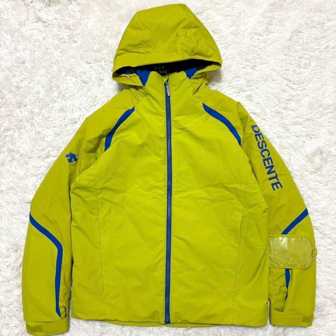 ✨極美品✨デサント スキーウェア セットアップ 蛍光 イエロー Mサイズ
