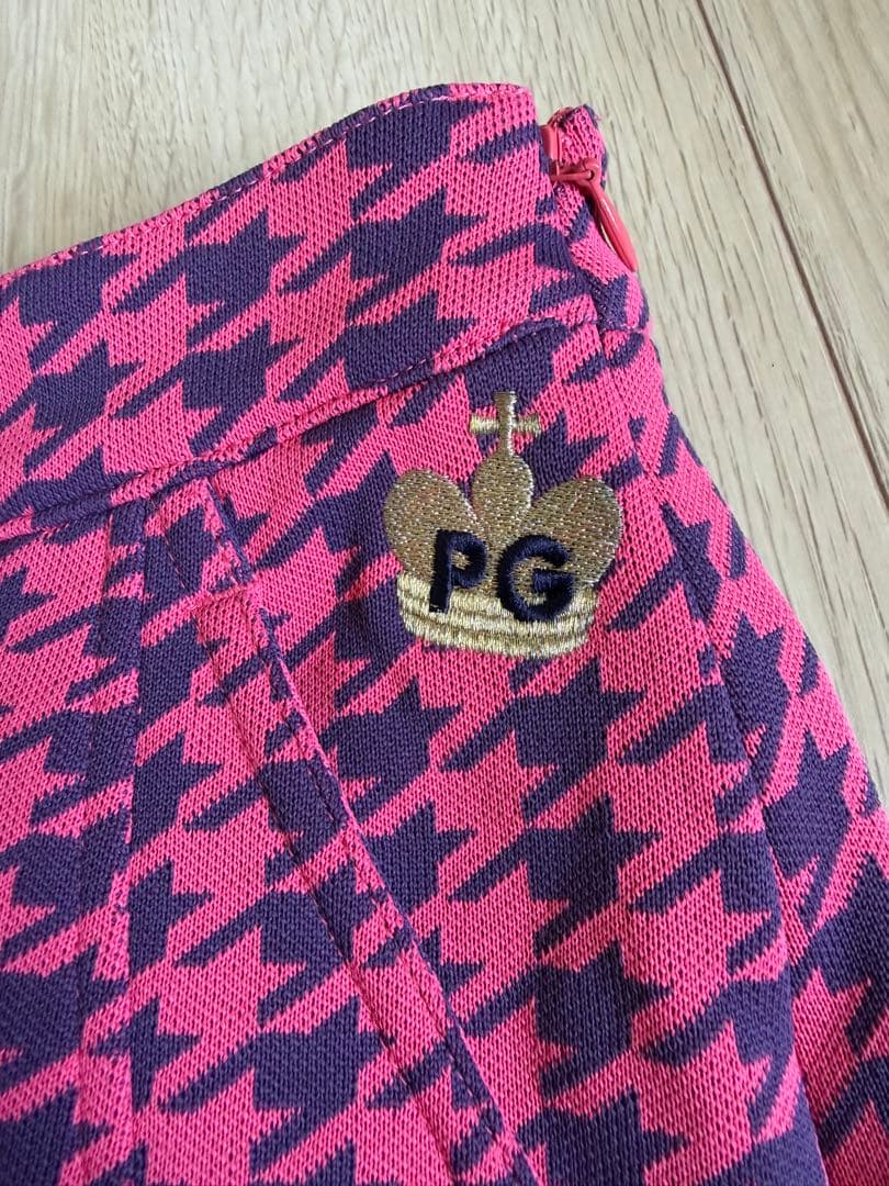 PEARLY GATES ハウンドトゥース スカート　サイズ1