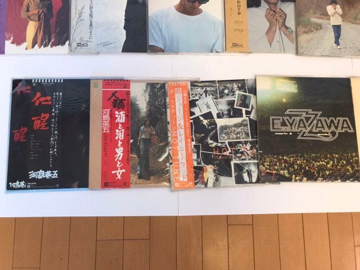 邦楽LPレコード まとめ売り 松山千春、他　計13枚