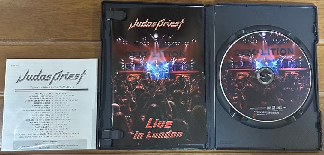 Judas Priestジューダス・プリーストDVDまとめ売り5枚セット