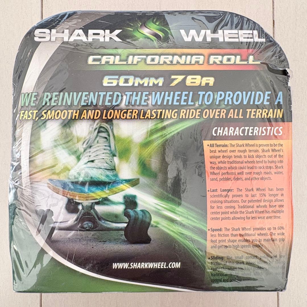 08☆新品 未開封☆ シャークウィール 60mm 78a パープル