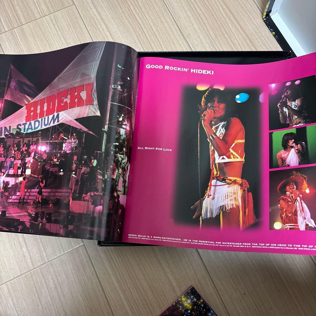 西城秀樹　スーパーライブボックス　CD