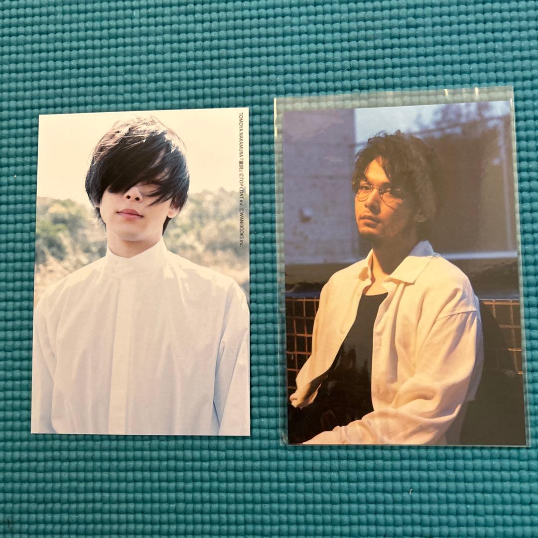 中村倫也 写真集　続きの本 『 蓑唄 』　『童詩』　サイン本　2冊