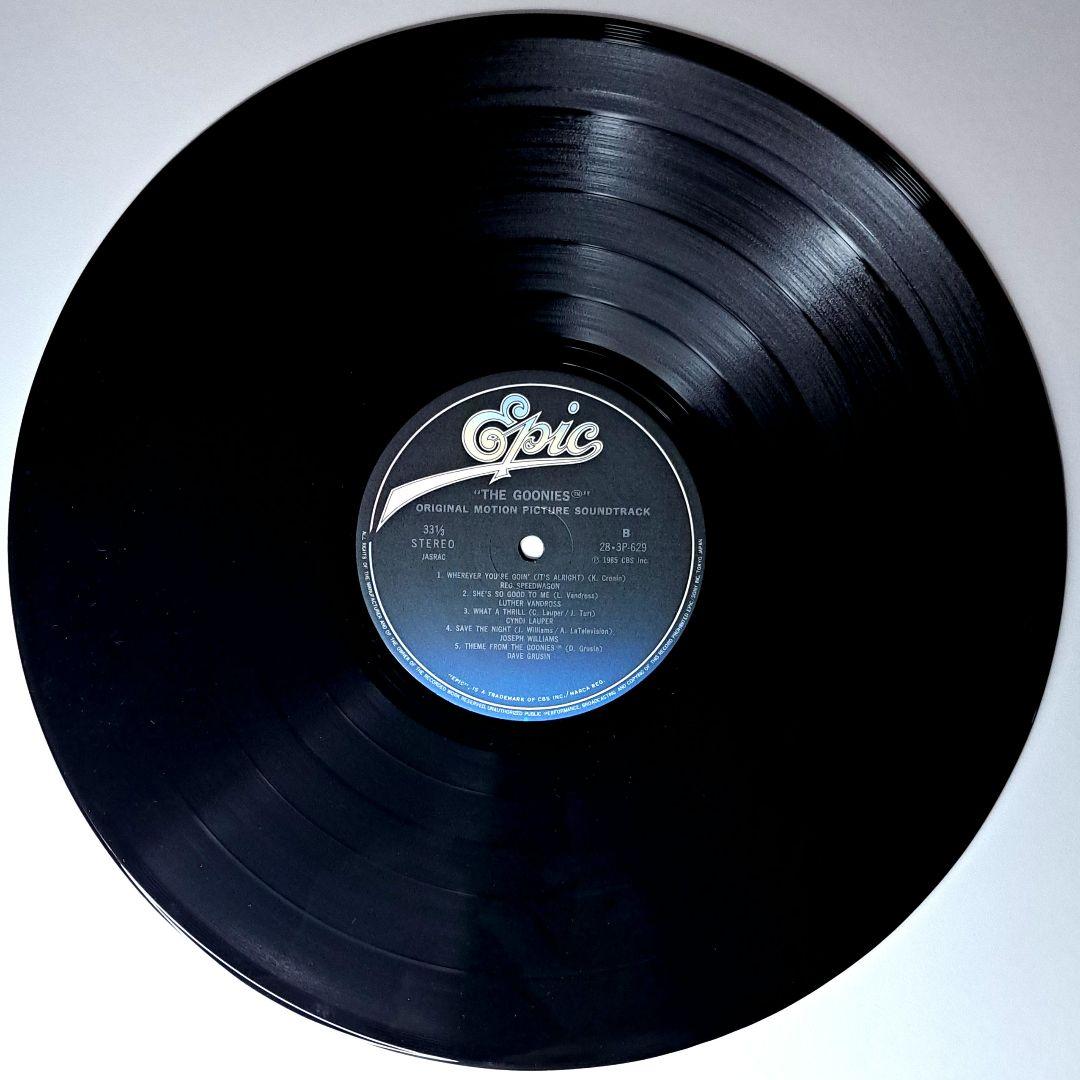 Goonies　グーニーズ　Soundtrack　LP　レコード　日本盤　帯付き