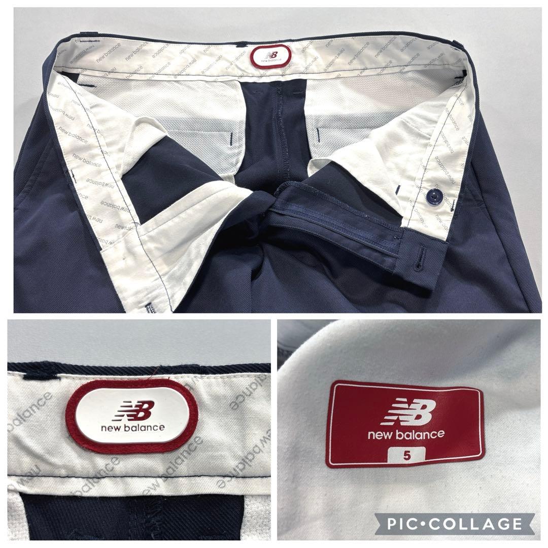 ニューバランスゴルフ　5/L ロングパンツ　メンズ　ネイビー　春夏