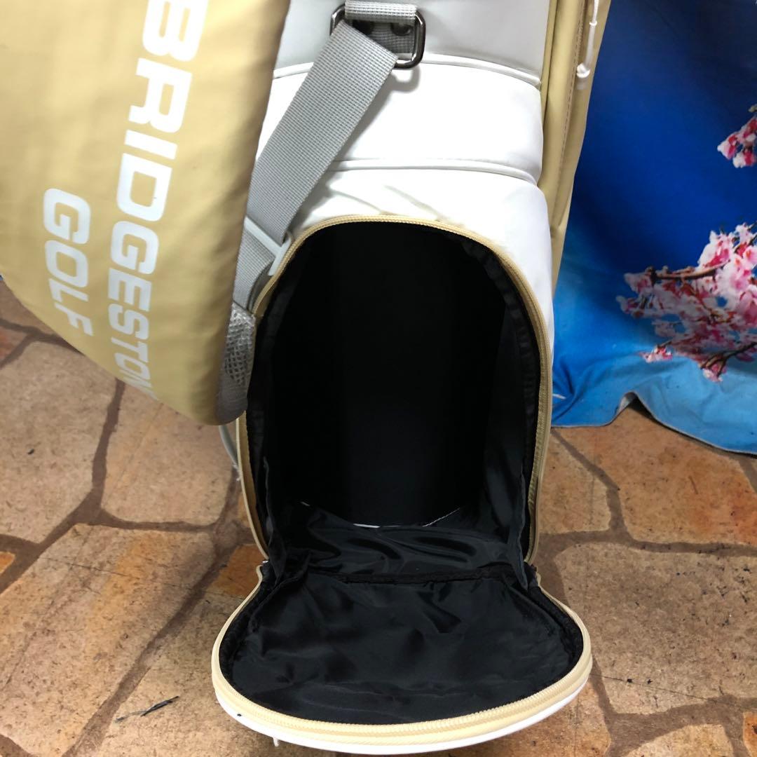 寶BV-1111 ブリヂストン キャディバッグ 軽量モデル2.5kg イエロー