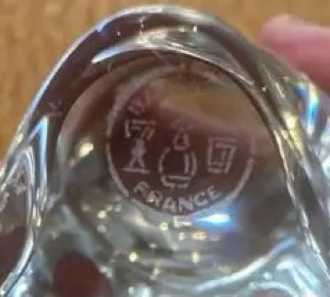 【開運】Baccarat バカラ 最高級クリスタル オブジェ フクロウ