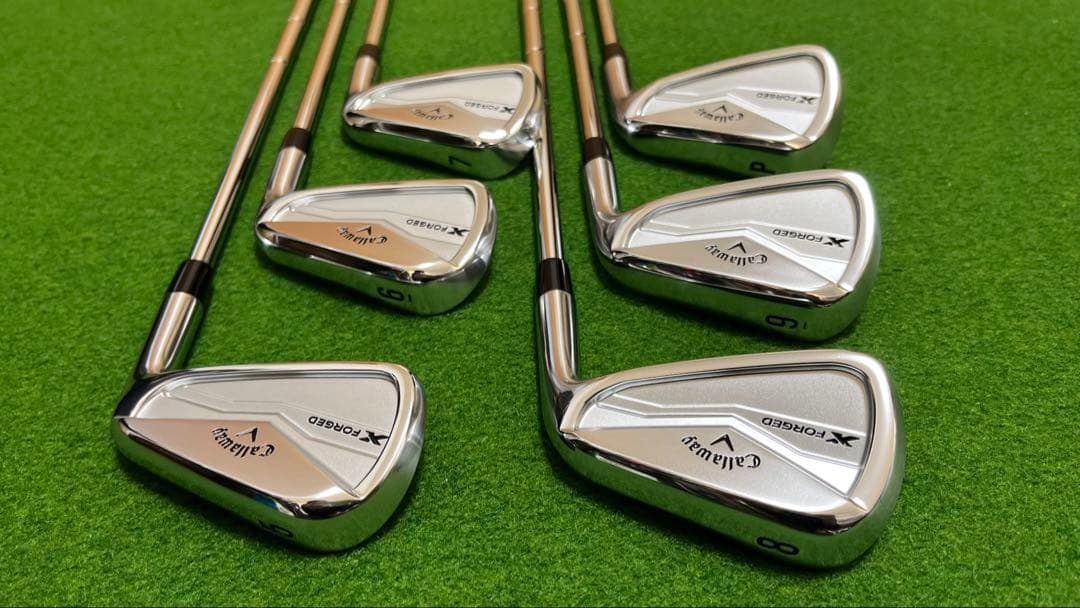 【美品】キャロウェイ Xフォージド （2024）5～P DG MID S200