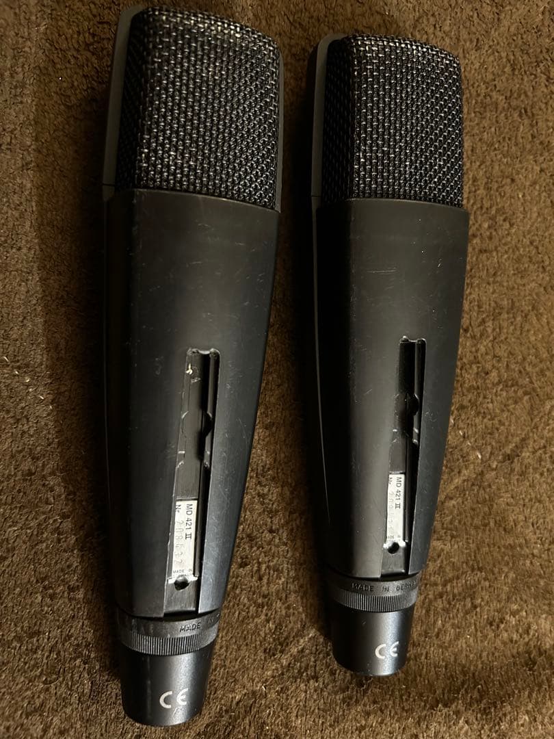 ゼンハイザー （MD-421 II）2本セット