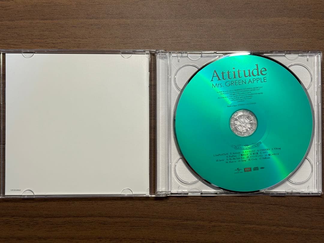 Mrs. GREEN APPLE Attitude [初回限定盤]