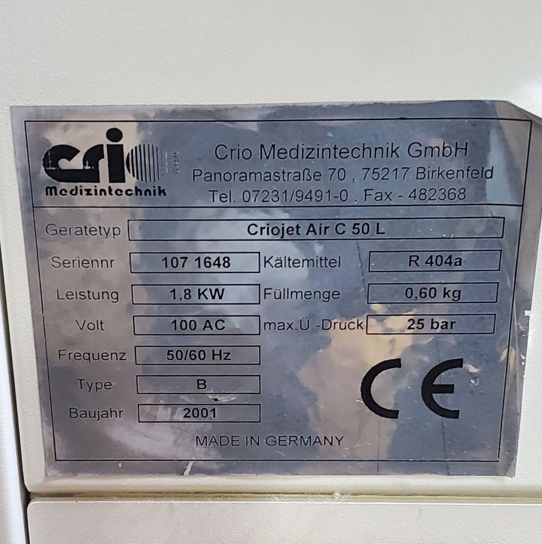 送料込み　アイシング　マシーン　ドイツ製　criojet air c50