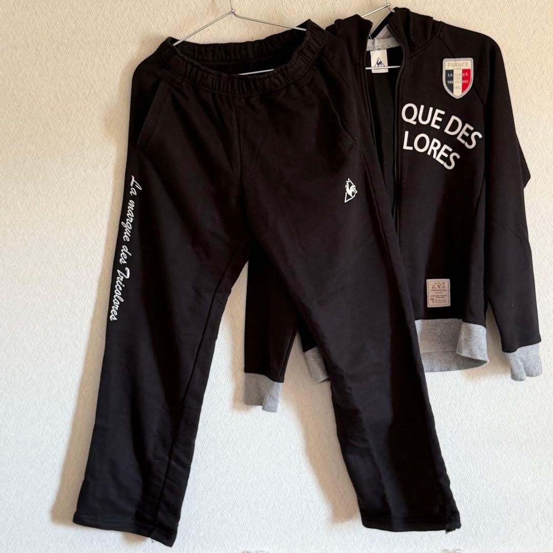 【希少】ルコックスポルティフ 130周年記念限定モデル パーカー セットアップ