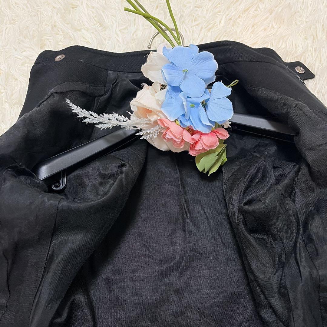 SCYE ライダース ジャケット シングル RIDERS BLACK