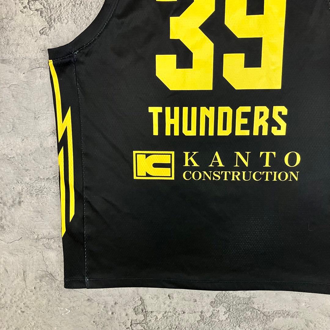 群馬クレインサンダーズ レプリカユニフォーム #39 日本製 古着 黒 XL