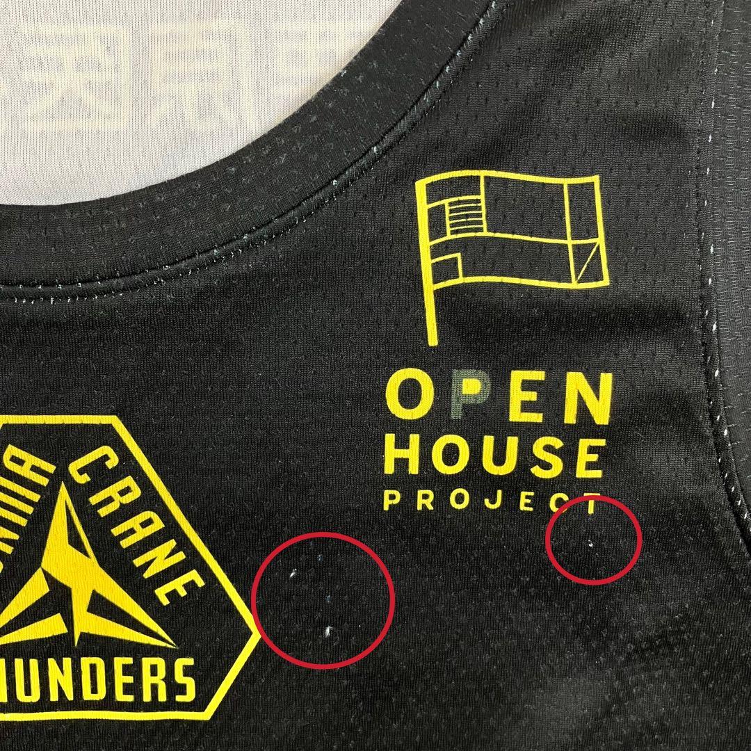 群馬クレインサンダーズ レプリカユニフォーム #39 日本製 古着 黒 XL