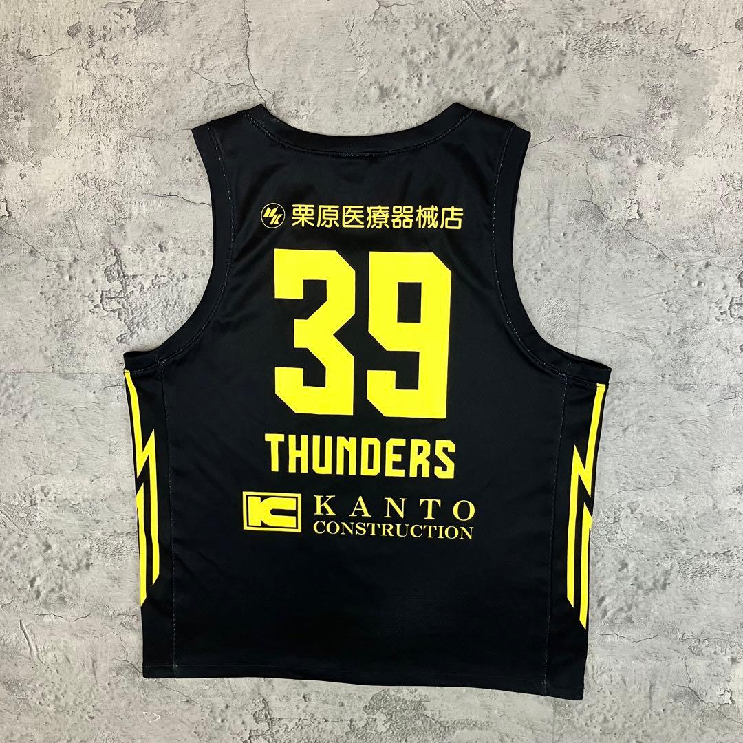 群馬クレインサンダーズ レプリカユニフォーム #39 日本製 古着 黒 XL