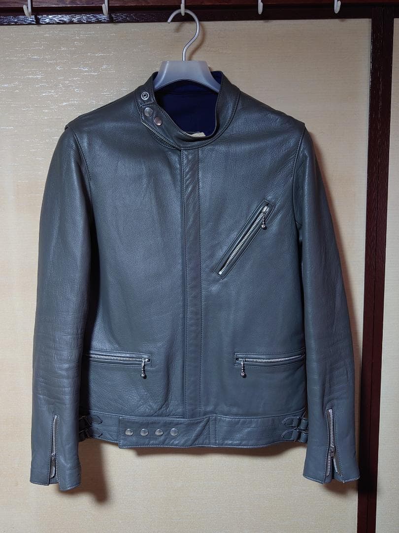 UNDERCOVER アンダーカバー レザーシングルライダースジャケット