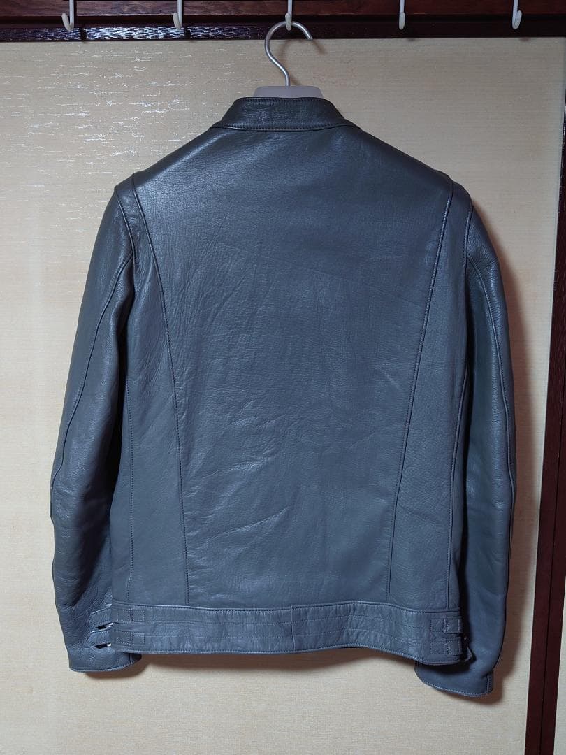 UNDERCOVER アンダーカバー レザーシングルライダースジャケット