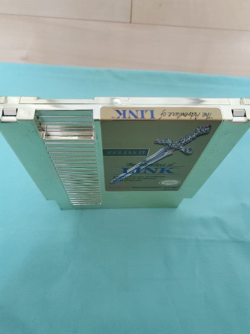 [美品]NES リンクの冒険 ゴールドカートリッジ 海外 ファミコン ゼルダ