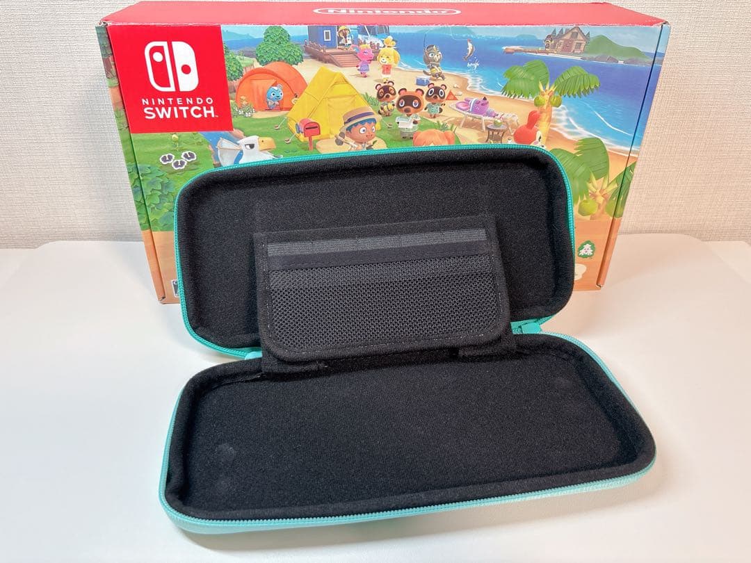 ほぼ未使用 Nintendo Switch あつまれ どうぶつの森 本体、ケース