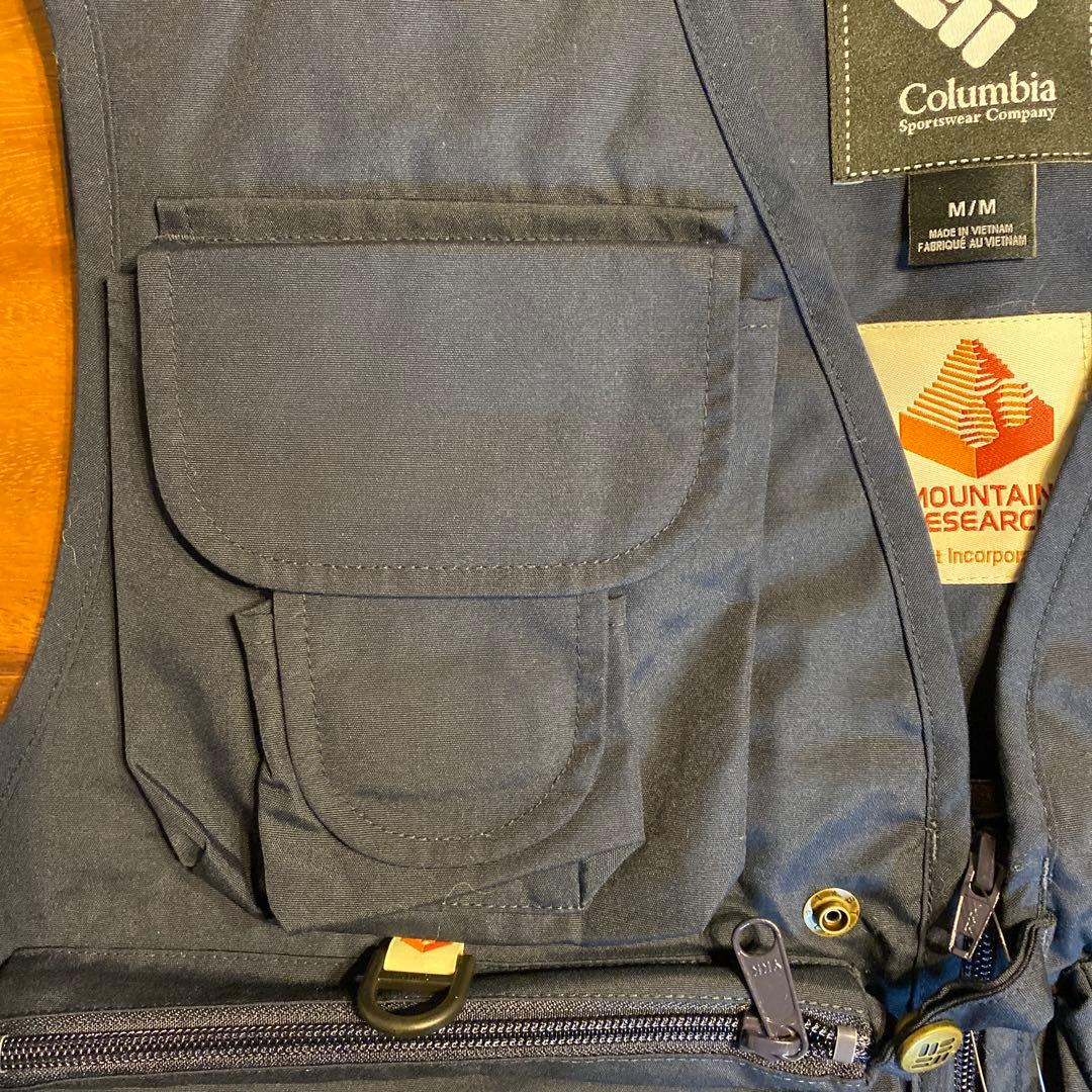 Columbia フィッシングベスト Mサイズ ネイビー