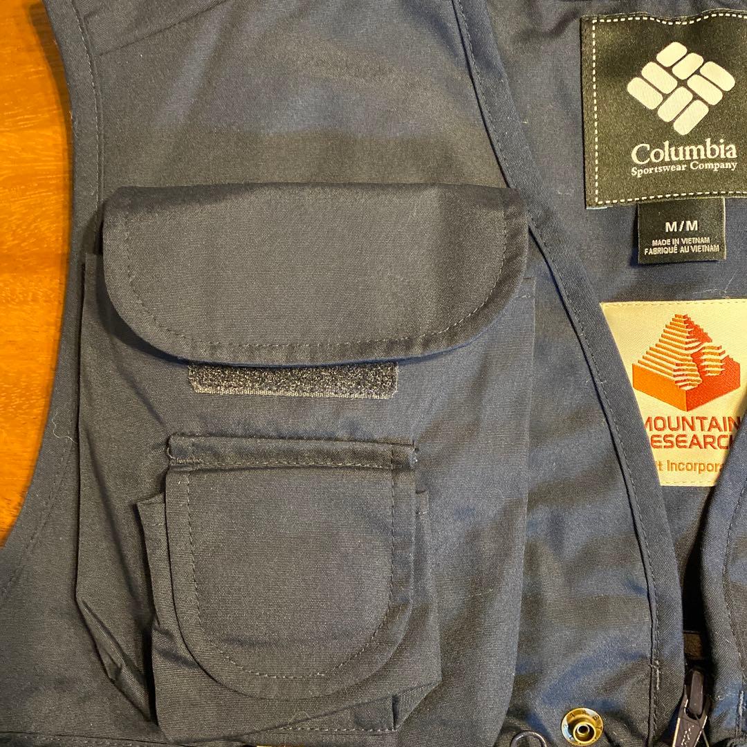 Columbia フィッシングベスト Mサイズ ネイビー