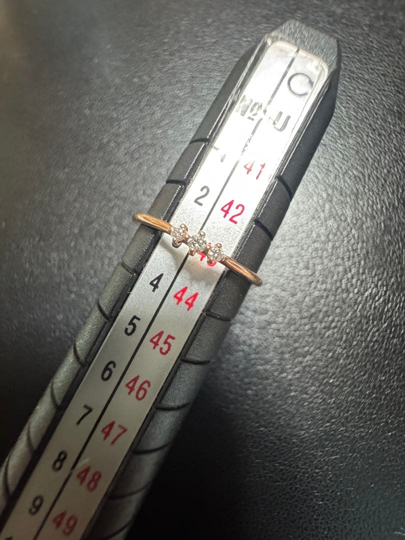 ete ダイヤモンドリング　K10PG