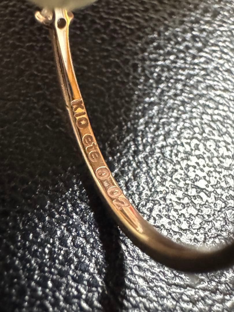 ete ダイヤモンドリング　K10PG