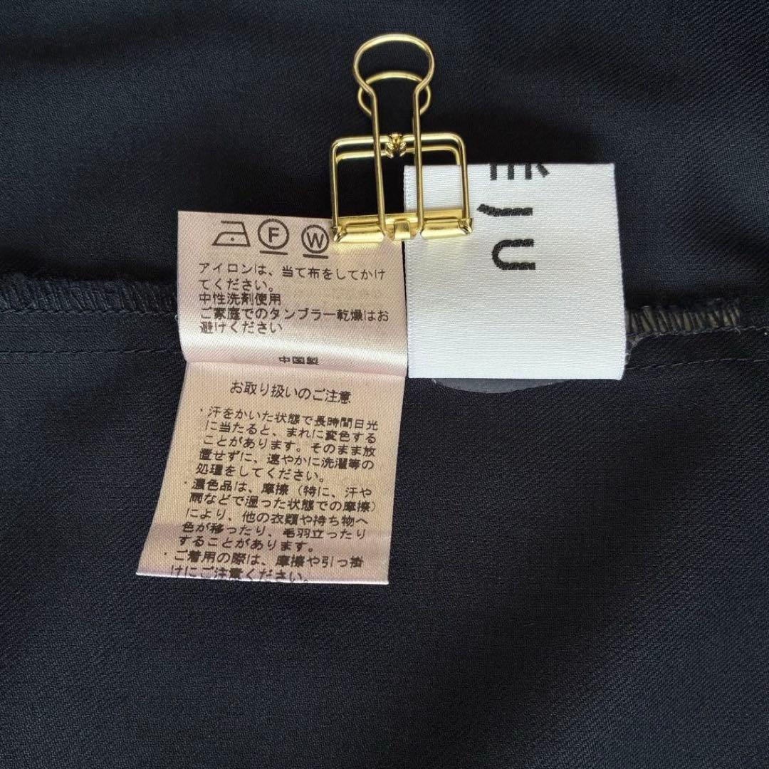 美品 ソージュ 洗える バンドカラーシャツワンピース TALL ロングワンピース