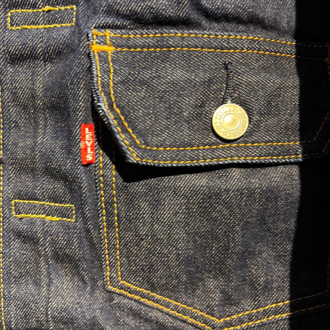 リーバイス(R) 別注 TYPE２リジッド トラッカージャケットデニムジャケット