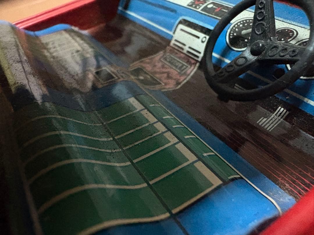 野村トーイ　フリクション　コロナ　マークⅡ ブリキ製　全長約32cm 箱付き貴重