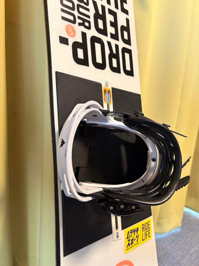 スノーボード バートン　ネームドロッパー155 バインディング付き！　値引き可！