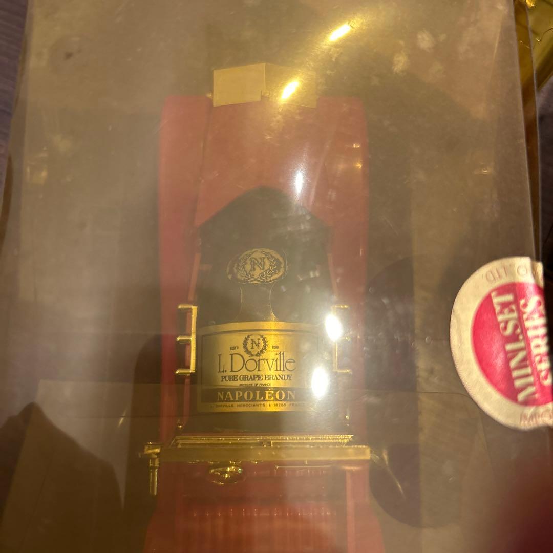 [古酒未開栓]ナポレオン　ドーヴィル　ミニセットシリーズ4点ヴィンテージ
