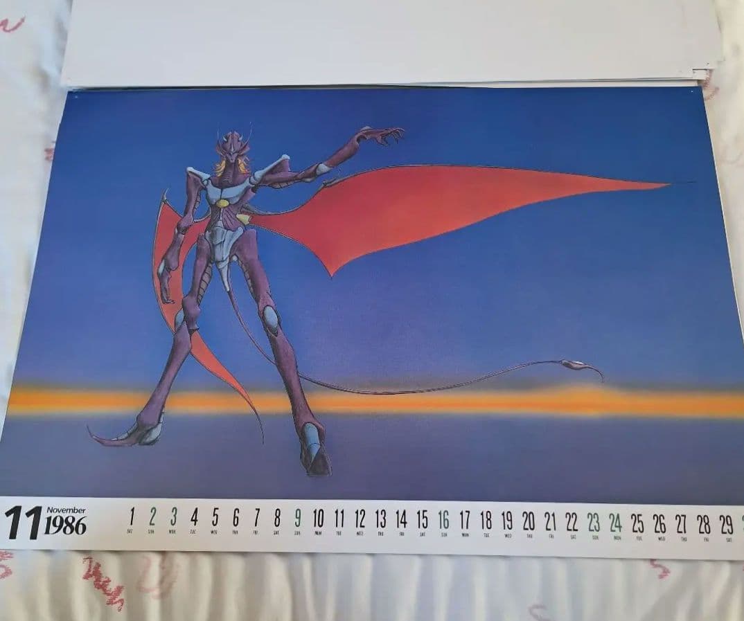 FIVE STAR STORIES 1986年カレンダー　ファイブスター物語