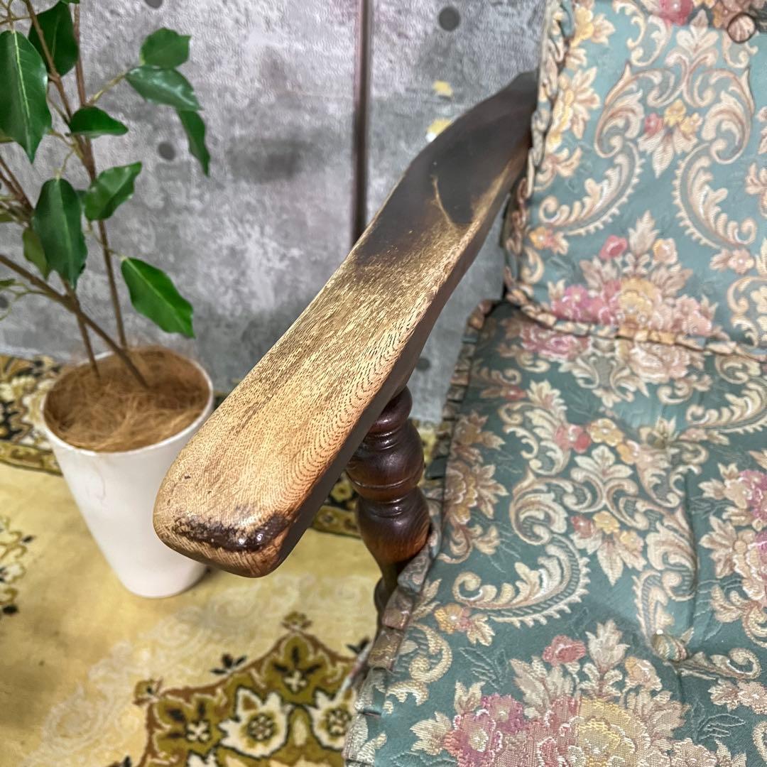 ꧁飛騨産業 HIDA꧂キツツキマーク リビングアームチェア ソファ 椅子 イス