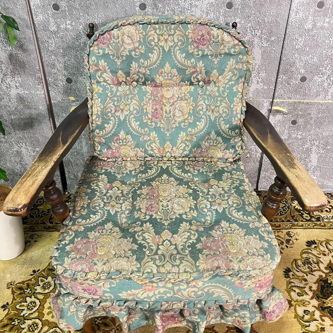 ꧁飛騨産業 HIDA꧂キツツキマーク リビングアームチェア ソファ 椅子 イス