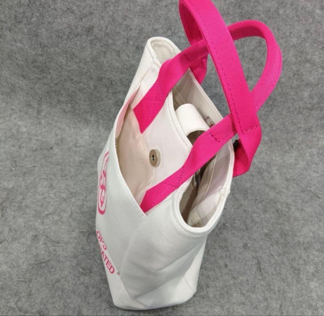 【新品未使用】G/FORE ゴルフ カート トート バッグ ホワイト/ピンク