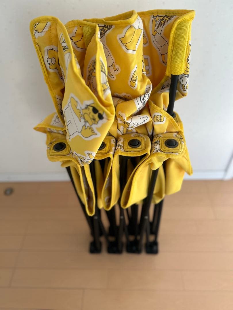 ザ・シンプソンズ 折りたたみアウトドアチェア3人がけ　レア　非売品