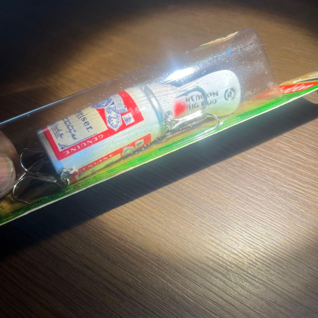 ボ*ス様 Heddon Budweiser トップウォーター ルアー 縦、横、２