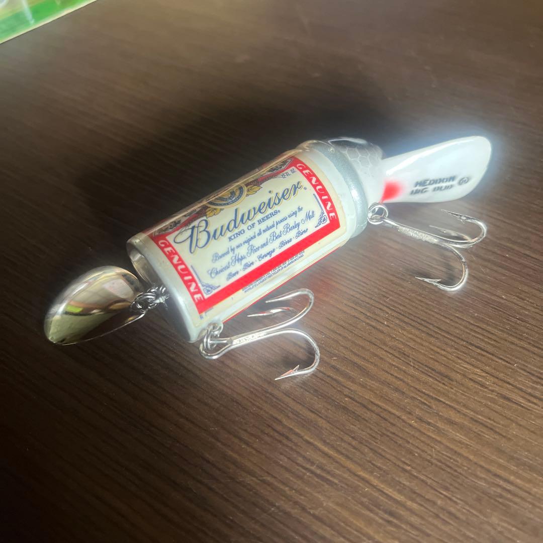 ボ*ス様 Heddon Budweiser トップウォーター ルアー 縦、横、２