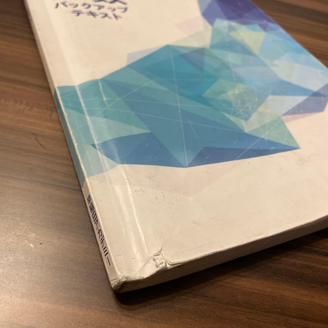 書き込みなし★算数 小6 バックアップテキスト 早稲田アカデミー 解答解説集付き